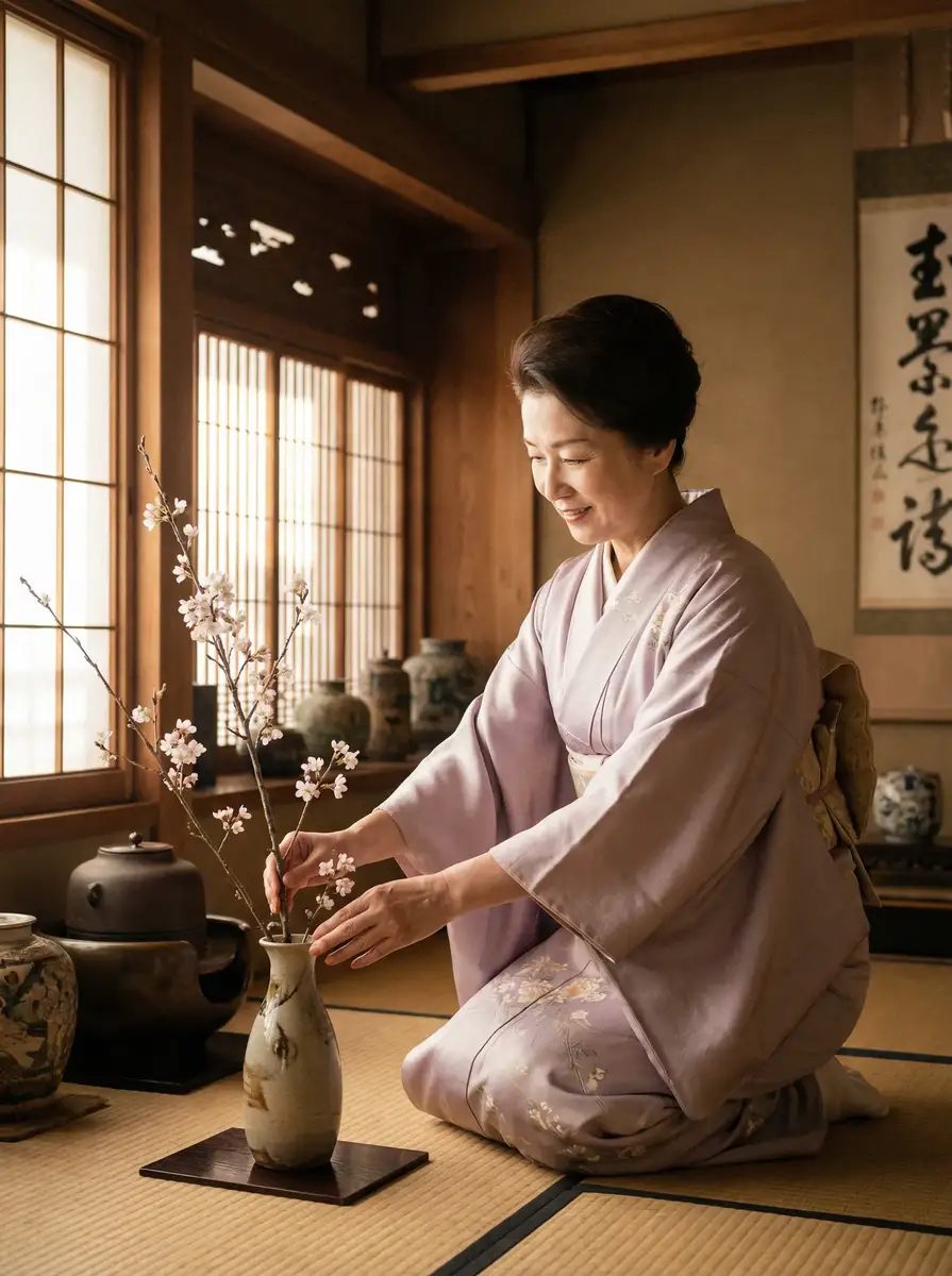 一位优雅的 成人动漫-在线播放|最新资源|成人动漫官网入口 在和室中插花